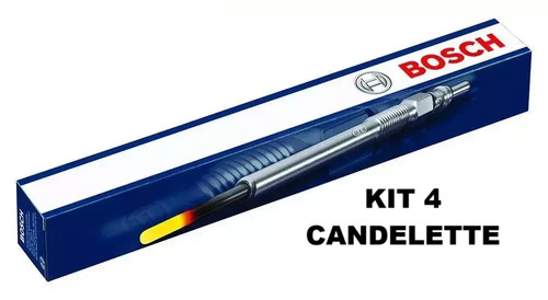 Kit candelette bosch - candelette, fiat