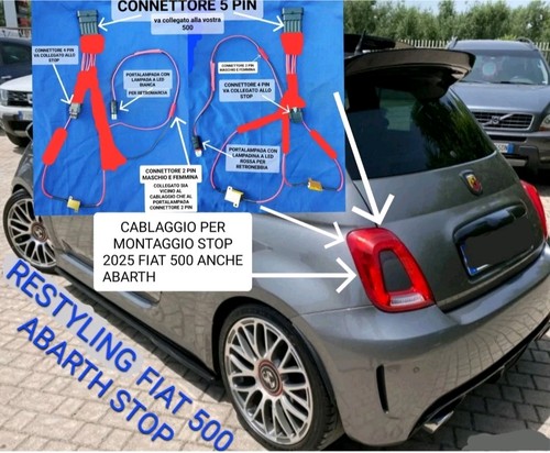 Cablaggio fiat 500 stop - cablaggio,