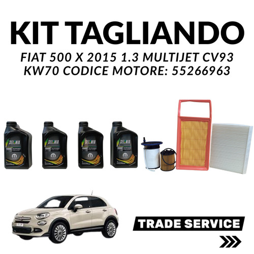 Kit tagliando fiat - kit, 500x