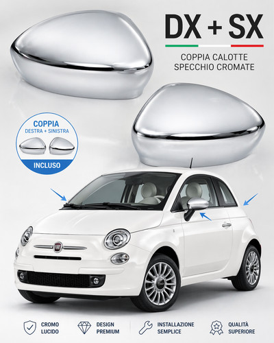 Coppia calotte specchio - calotte,