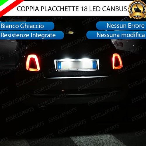 Coppia luci targa led per - 18,